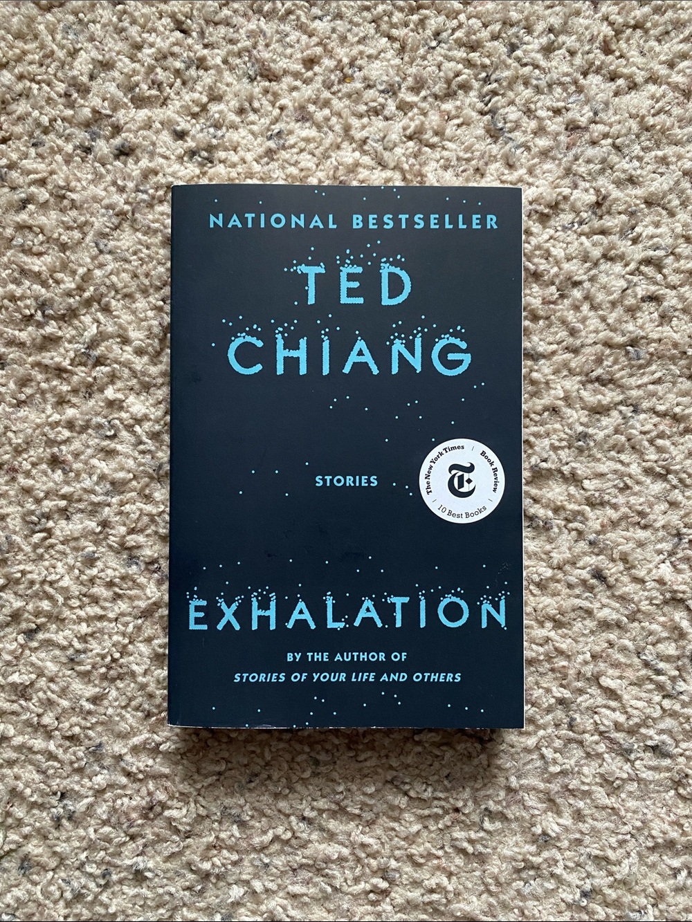 “Exhalation" by Ted Chiang (paperback)